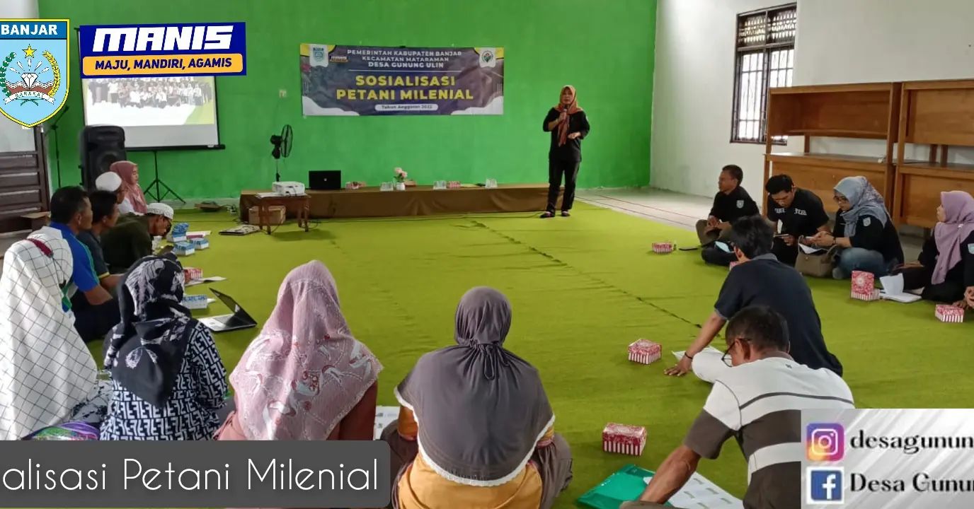 SOSIALISASI PETANI MILENIAL
